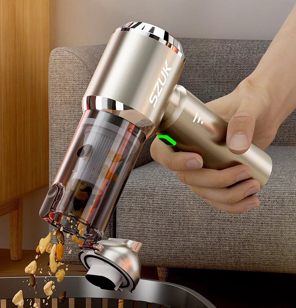 Portable Mini Vacuum Cleaner 15KPa Suction