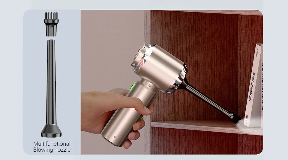 Portable Mini Vacuum Cleaner 15KPa Suction