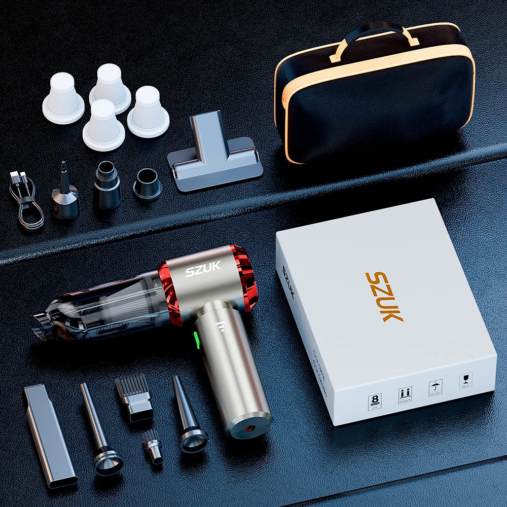 Portable Mini Vacuum Cleaner 15KPa Suction