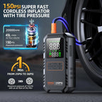 8-in-1 Car Jump Starter with Air Compressor