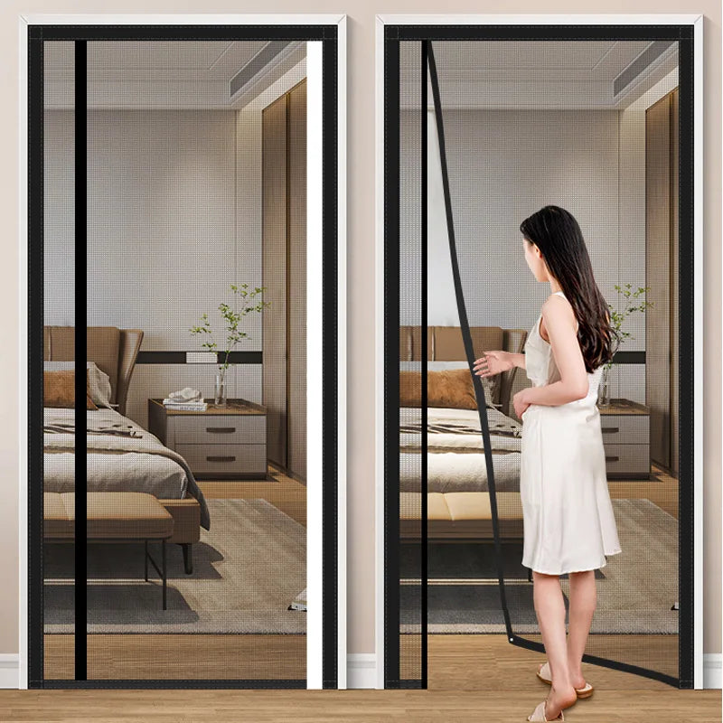 Magnetic Door Screen Insect Shield