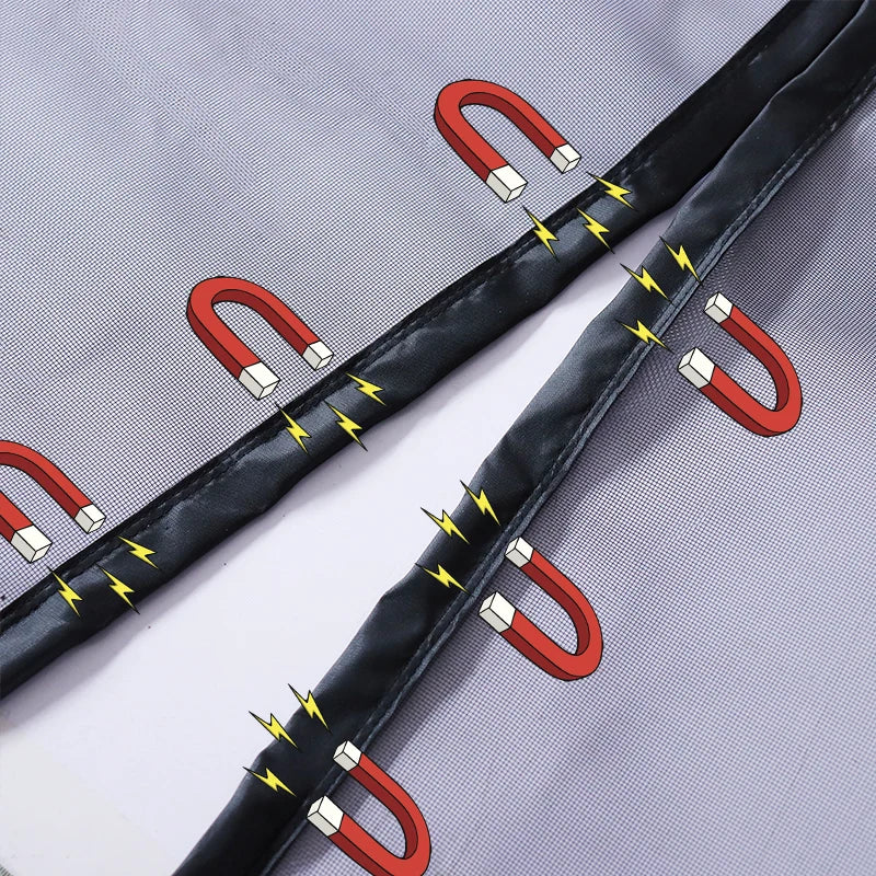 Magnetic Door Screen Insect Shield