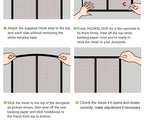 Magnetic Door Screen Insect Shield