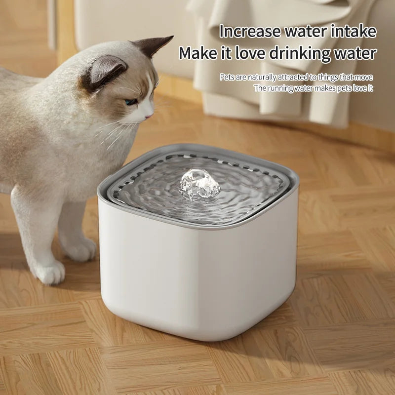 Automatic Cat Drinking Fountain With Filter