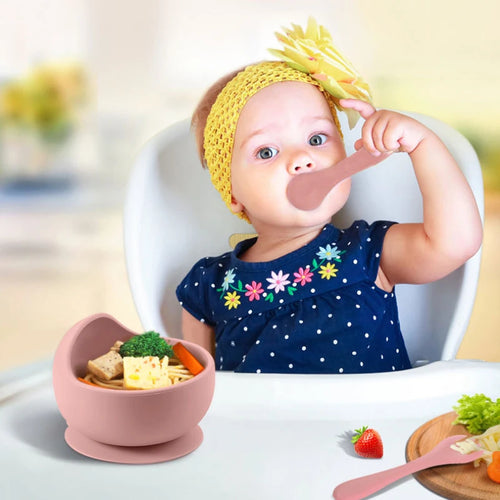 Baby Feeding Bowl Plate Cup Set