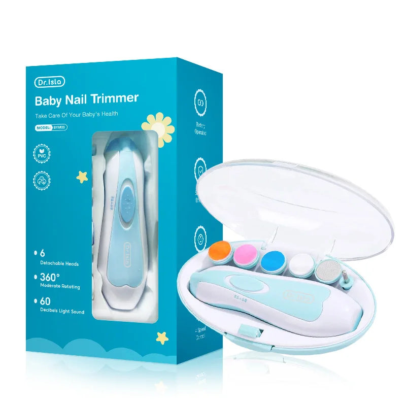 Baby Nail File Trimmer With Light