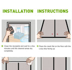 Magnetic Door Screen Insect Shield