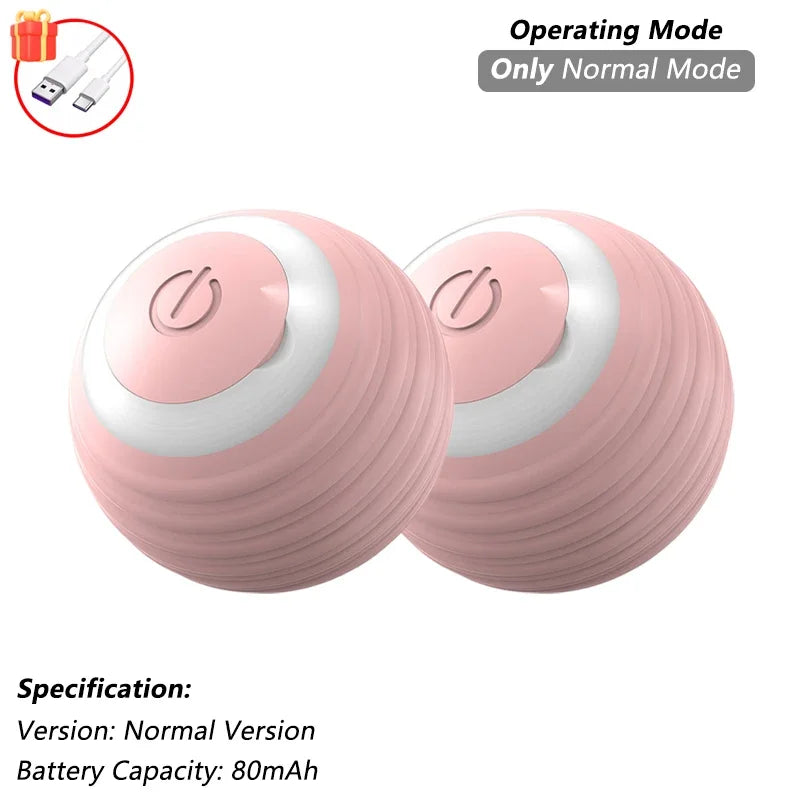 Rechargeable Smart Cat Exercise Ball Toy