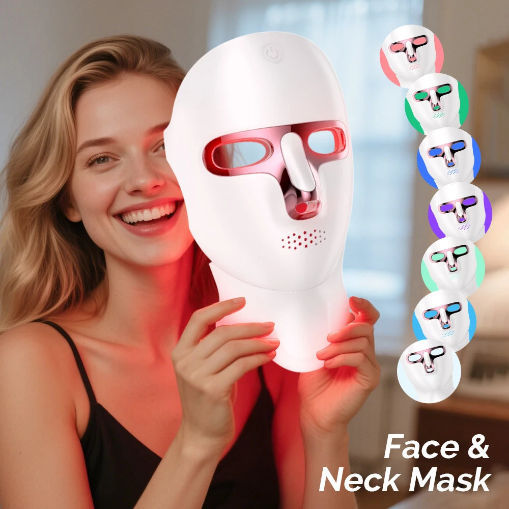 Photon Therapy Face Neck Care Mask