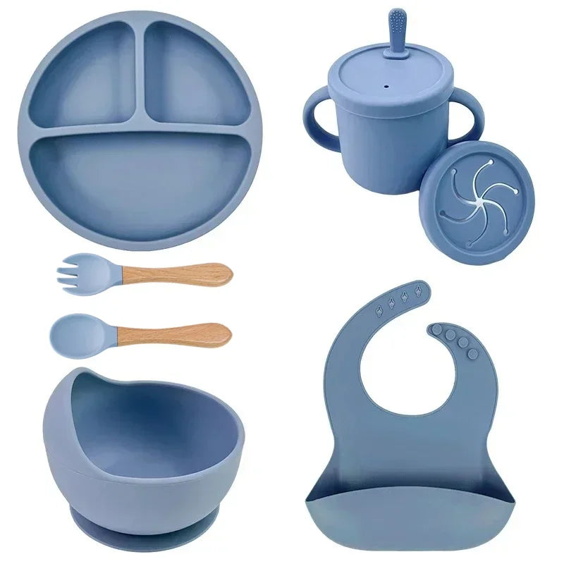 Baby Feeding Bowl Plate Cup Set