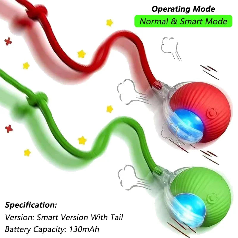 Rechargeable Smart Cat Exercise Ball Toy