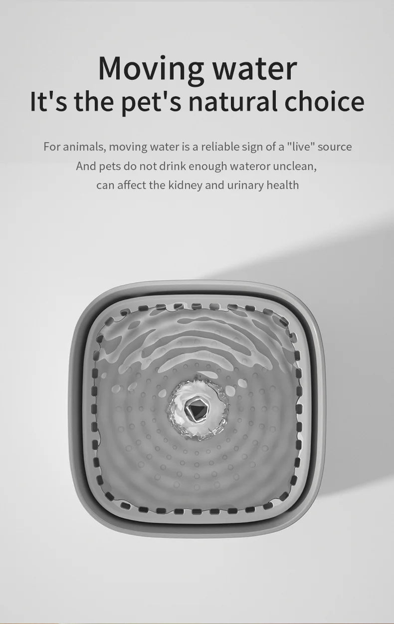 Automatic Cat Drinking Fountain With Filter