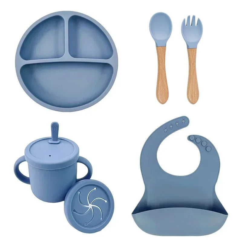 Baby Feeding Bowl Plate Cup Set