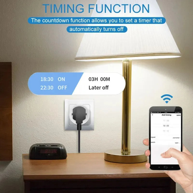 Smart WiFi Plug With Energy Monitoring