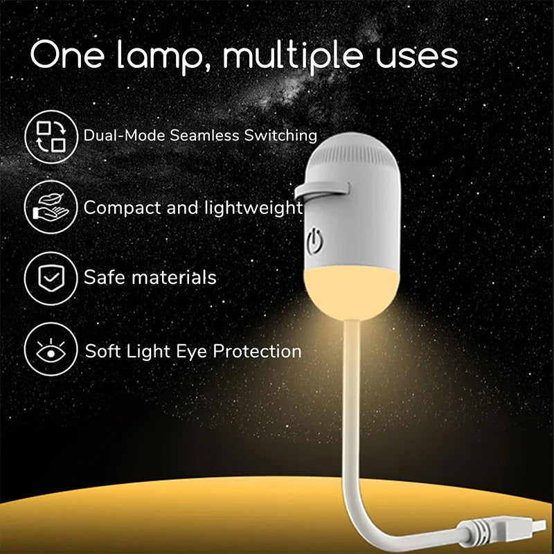 Mini Galaxy Projector Ambient Night Light