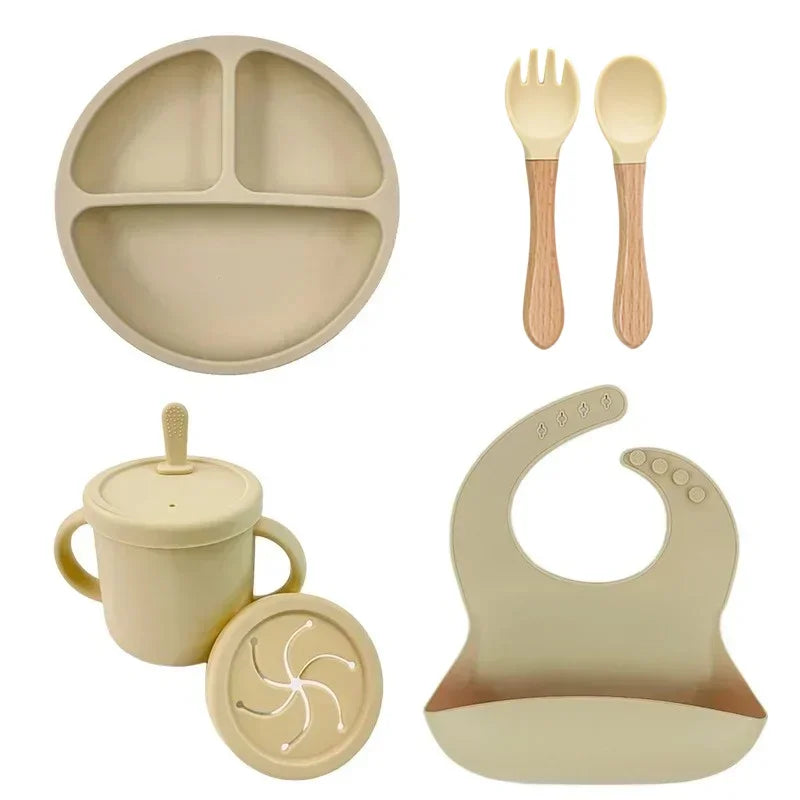 Baby Feeding Bowl Plate Cup Set