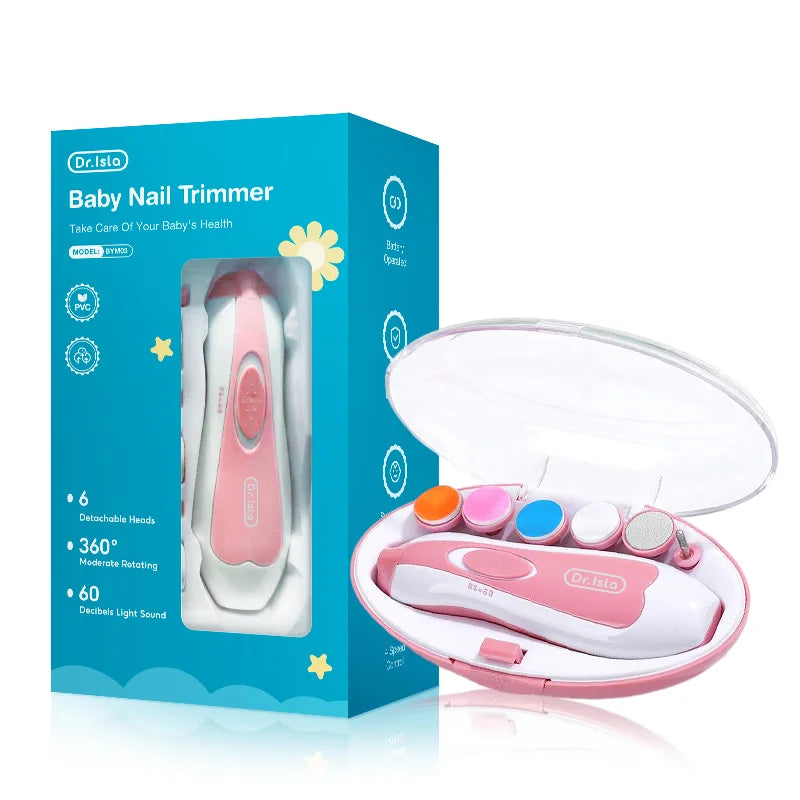 Baby Nail File Trimmer With Light