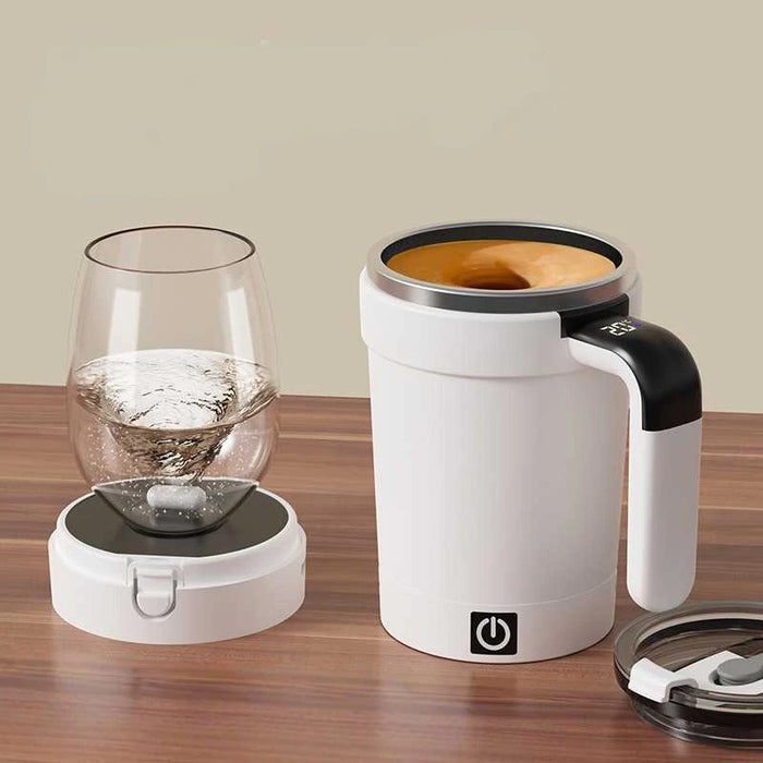 Rechargeable Automatic Magnetic Mixer Travel Tumbler