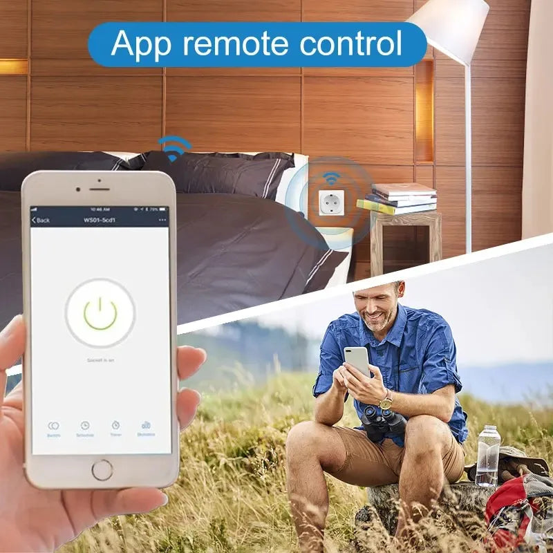Smart WiFi Plug With Energy Monitoring