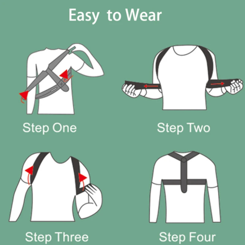 Adjustable Posture Corrector Shoulder Brace