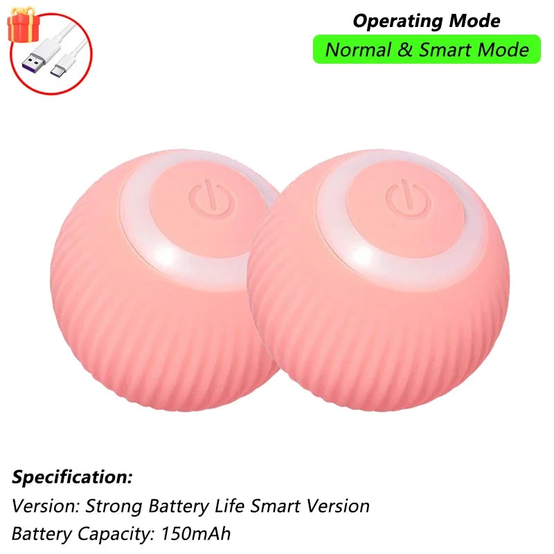 Rechargeable Smart Cat Exercise Ball Toy
