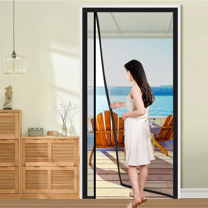 Magnetic Door Screen Insect Shield