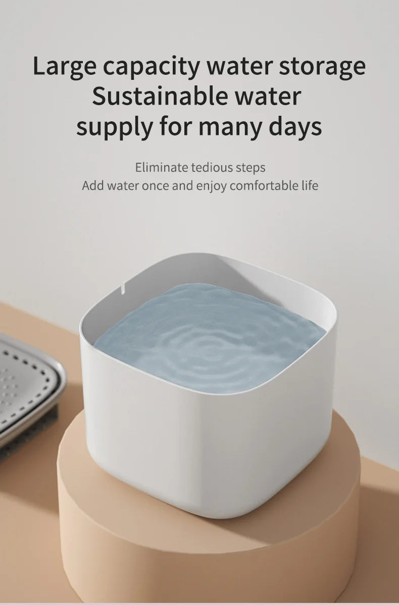 Automatic Cat Drinking Fountain With Filter