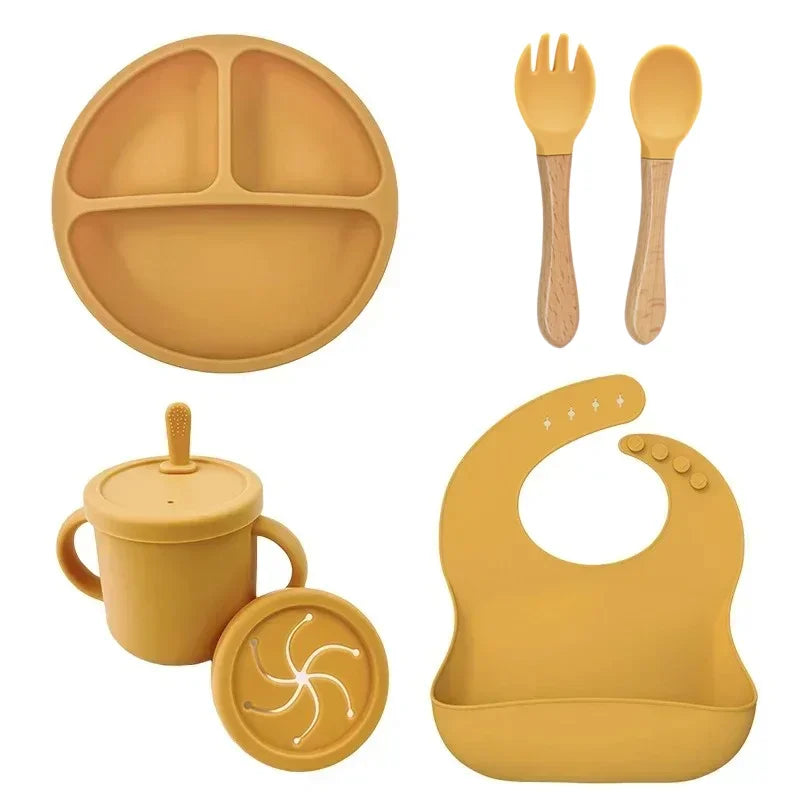 Baby Feeding Bowl Plate Cup Set