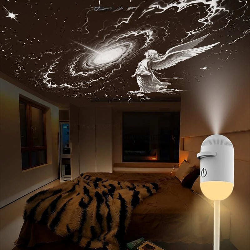 Mini Galaxy Projector Ambient Night Light