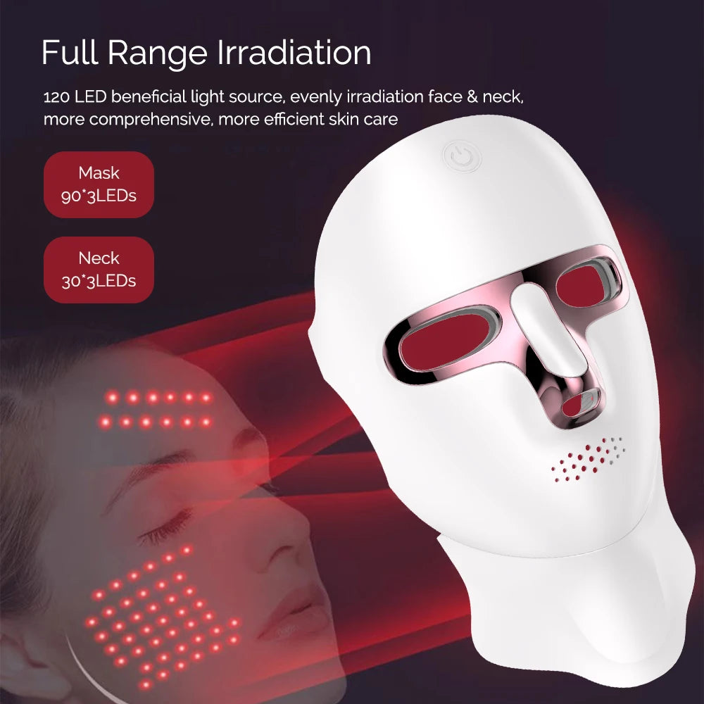 Photon Therapy Face Neck Care Mask