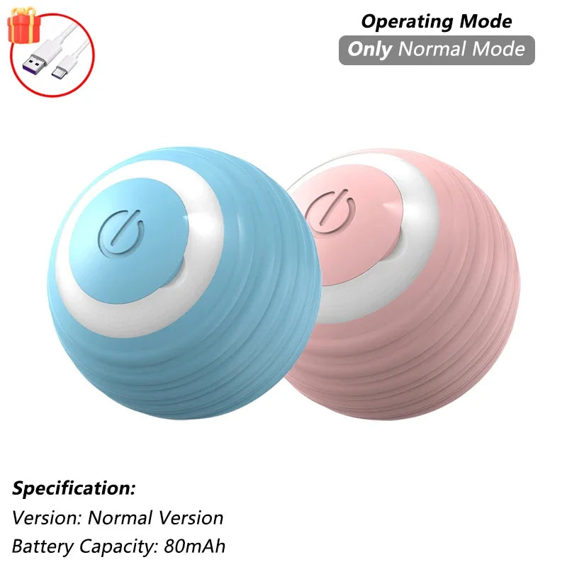 Rechargeable Smart Cat Exercise Ball Toy