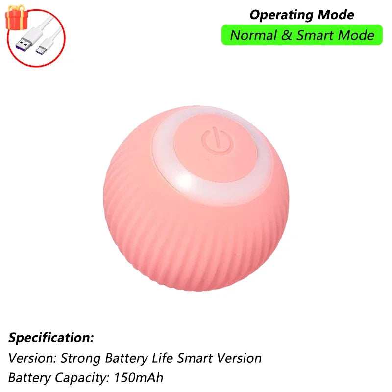Rechargeable Smart Cat Exercise Ball Toy