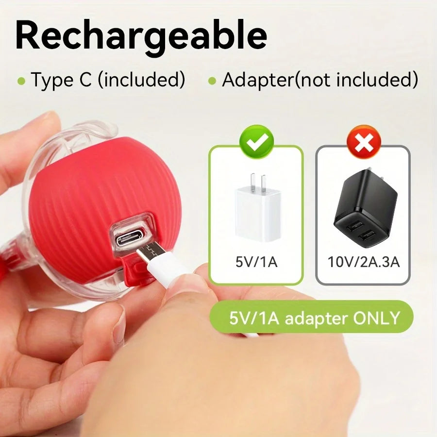 Rechargeable Smart Cat Exercise Ball Toy