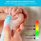 Baby Nail File Trimmer With Light