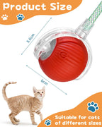 Rechargeable Smart Cat Exercise Ball Toy