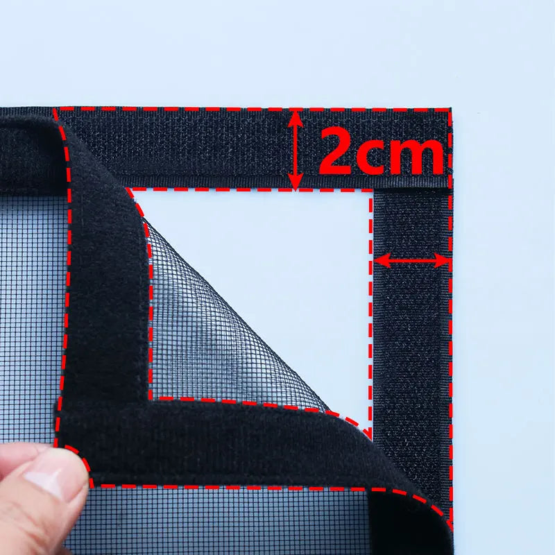 Magnetic Door Screen Insect Shield