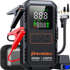 8-in-1 Car Jump Starter with Air Compressor