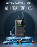 8-in-1 Car Jump Starter with Air Compressor