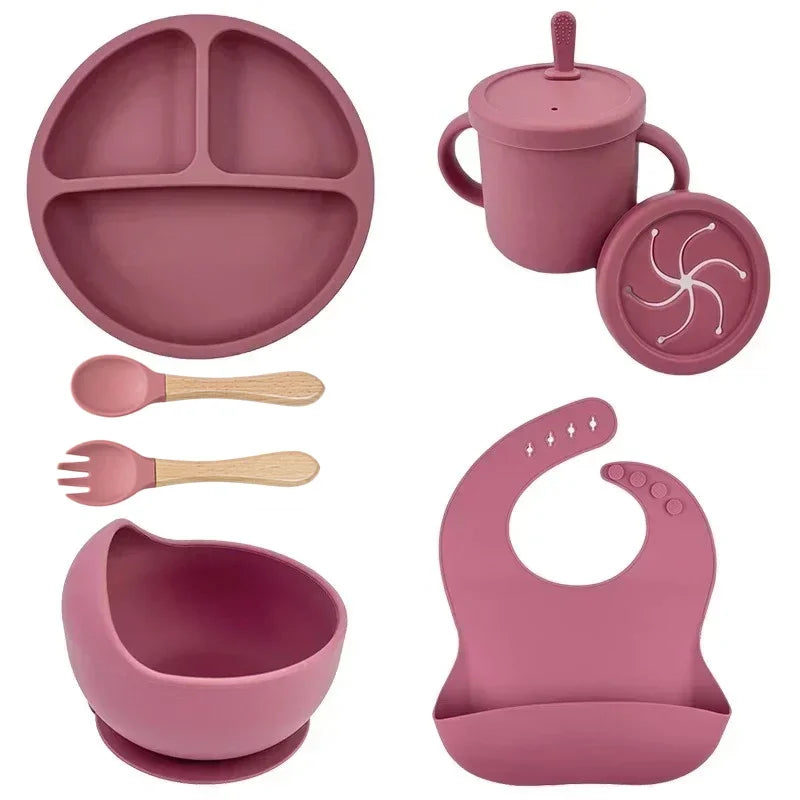 Baby Feeding Bowl Plate Cup Set