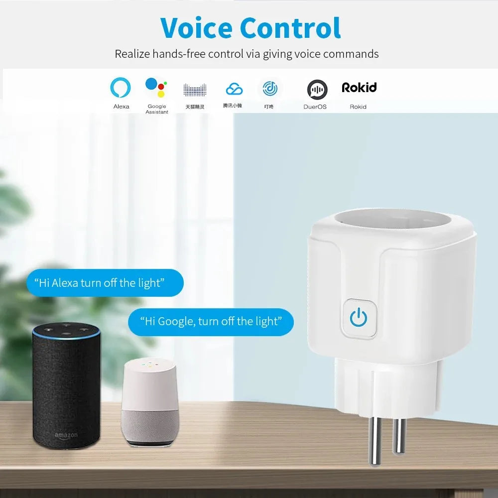 Smart WiFi Plug With Energy Monitoring