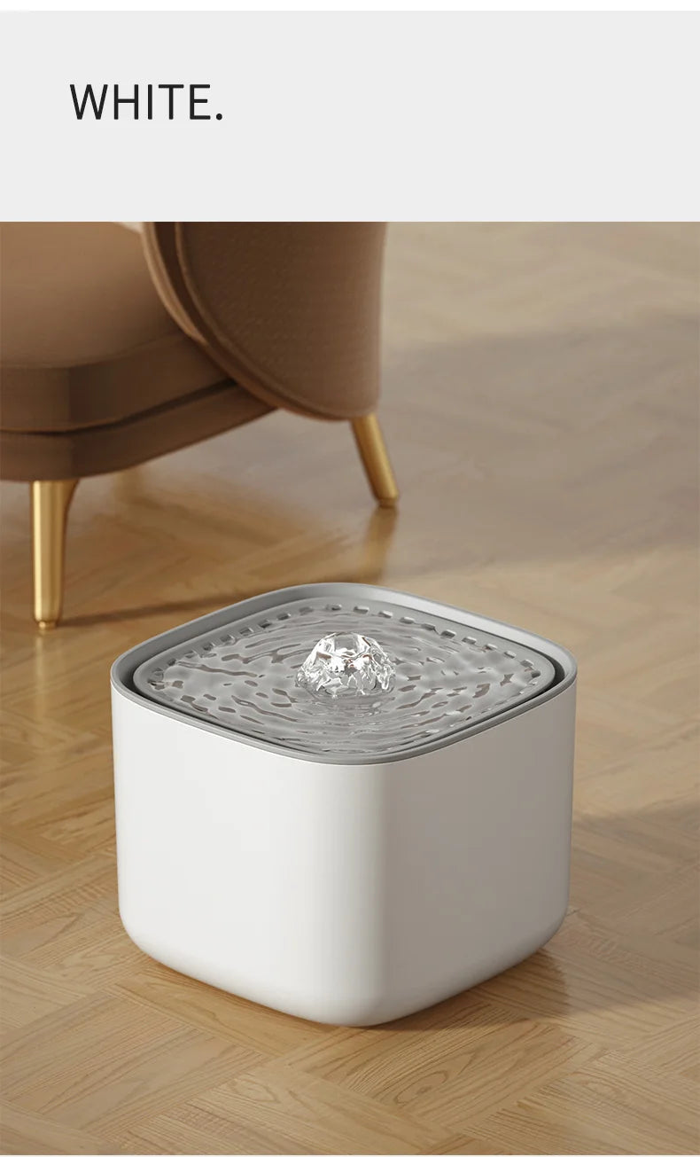 Automatic Cat Drinking Fountain With Filter