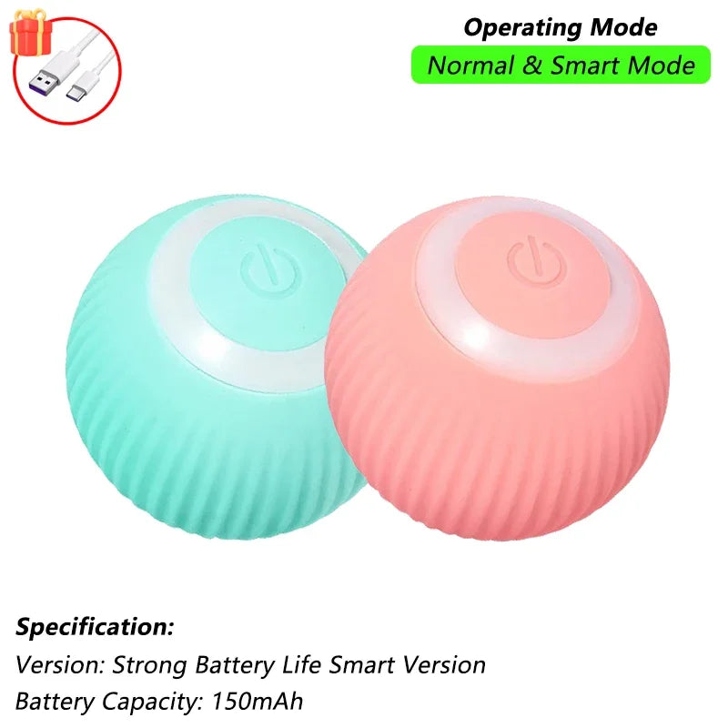 Rechargeable Smart Cat Exercise Ball Toy