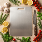 Stainless Steel Cutting Board for Hygienic Food Prep